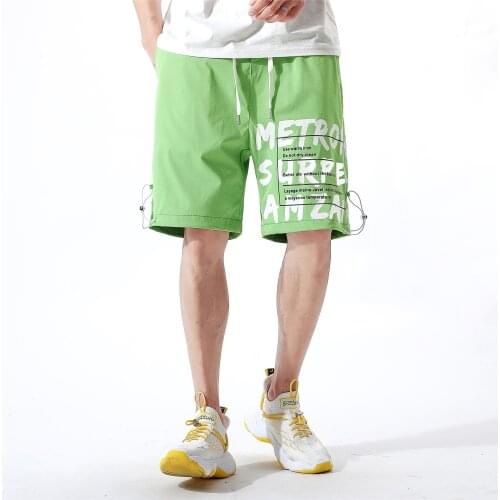 Summer man shorts knee length beach shorts