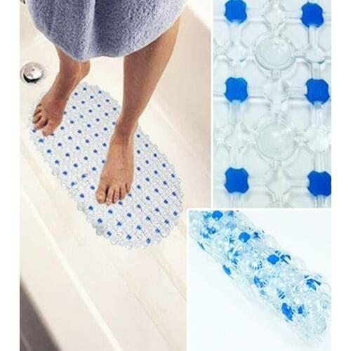 Maksipazar Slip-Resistant Nonskid Bathroom Shower Mat Floor Holder Silicone Accessory Fashion Clean Use Easy Decor Elegant Image Sauna