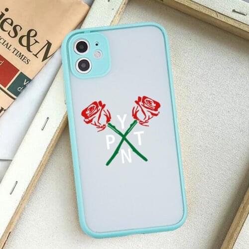 TYPN Payton Moormeier Skin Feel Matte Phone Cases for IPhone 11 12 Mini Pro X XS XR Max 6 6S 7 8 Plus SE 2020 Rose Back Cover