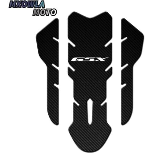Motorcycle GSX-R Tank Cap Pad Front End Upper Top Clamp Carbon Sticker Decal For GSXR 1000 03-04 GSXR600/750 2004 2005 K4