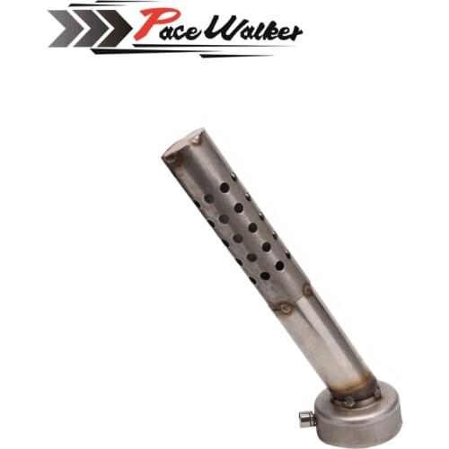 Motorcycle Angled DB Killer Bend Muffler Exhaust Silencer Diameter 48mm Length 190mm