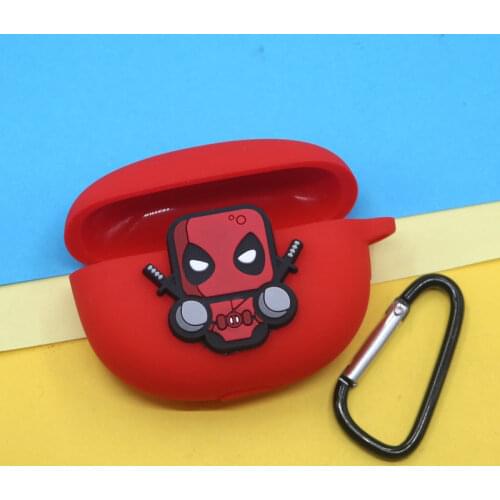 Marvel Soft Silicone Case For Oppo Enco X Bluetooth Wireless Earphone Case For OPPO Enco X Cover Charging Box Cases