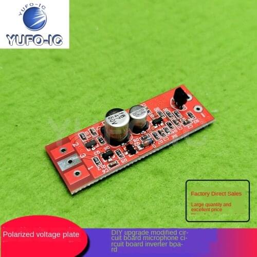 3pcs The Polarization Voltage Booster Plate DIY Upgrade Board Large Diaphragm Microphone Condenser Mic Microphone Circuit Board