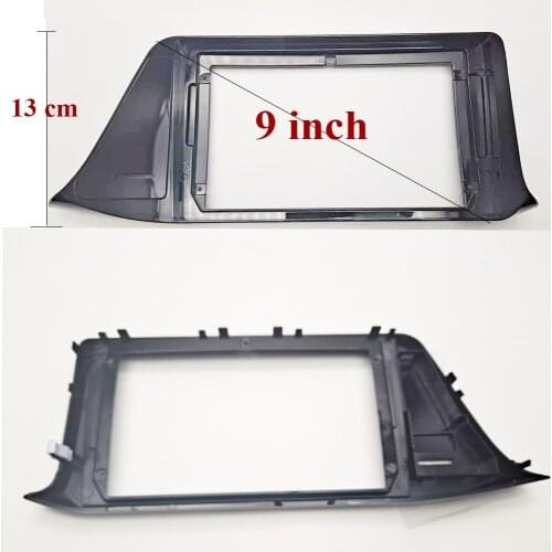 9'' frame, car radio DVD GPS frame for Toyota C-HR CHR 2016 - 2020 CD/DVD Plate Panel Dash Mount Kit