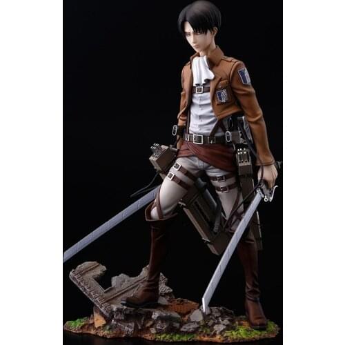 Sen-Ti-Nel Attack on Titan Brave-Act Levi 1/8 Scale PVC Action Figure Japanese Anime Figure Collection Model Toys Doll Gift