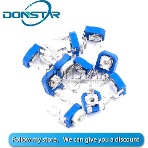 20 PCS Trimpot Trimmer Potentiometer variable resistor RM065 RM-065 100 200 500 1K 2K 5K 10K 20K 50K 100K 200K 500K 1M ohm DIP-3