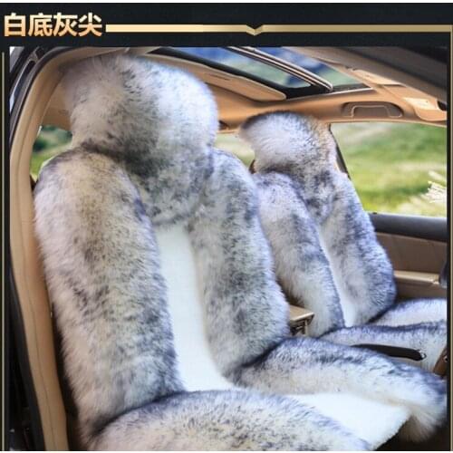 TO YOUR TASTE universal car seat cushion set wool for the great wall Haval h2 h3 h5 h6 h8 h9 M4 C30 C50 coolbear winter warming