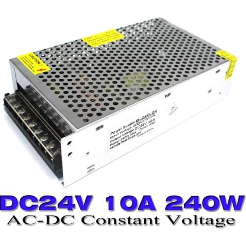 Universal 24v power supply Transformer 110V 220V AC TO DC24v 10A 240W Led Driver for LED Strip Light CNC CCTV
