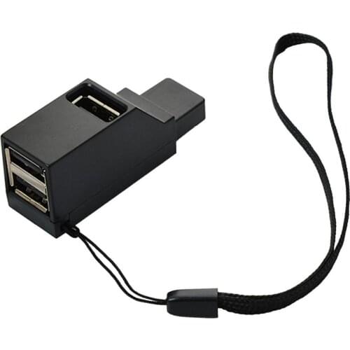 1Pc 3 Port USB Hub Mini USB 3.0 High Speed Hub Desktop Portable Multi Splitter Box Expansion Adapter For Desktop PC Laptop Hot