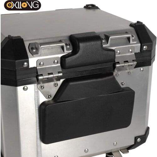 Motorcycle F 800 GS 1200 Rear Case Cushion Passenger Backrest Lazy Back Pad Covers For BMW F 800GS ADV R1200 GS GS1200 Adventure