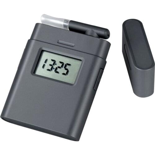 2019 high quality AT838 portable 360 degree rotating mouthpiece Accurate Breath Alcohol Tester LCD Light Alcohol breath