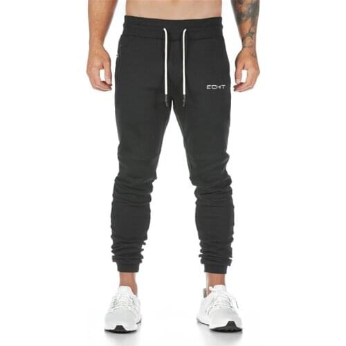 2021new style Joggers Sweatpants Mens Slim Casual Pants Solid Color Gyms Workout Sportswear Autumn Male Fitness Track Pants