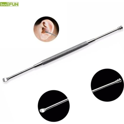 3Pcs Stainless Steel Earwax Cleaner Portable Smart Ear Wax Removal Tools Wonder Soft Earpick Ear Care Cleaner