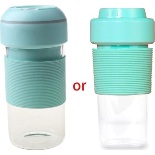 500ML Portable Stainless Steel Blade Blender Mini USB Charging Fruit Juicer Cup