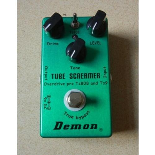 Guitar accessories Guitar Pedal TS9 and TS808 Tube Screamer 2 in 1 Overdrive And True Buypass pedal de guitarra