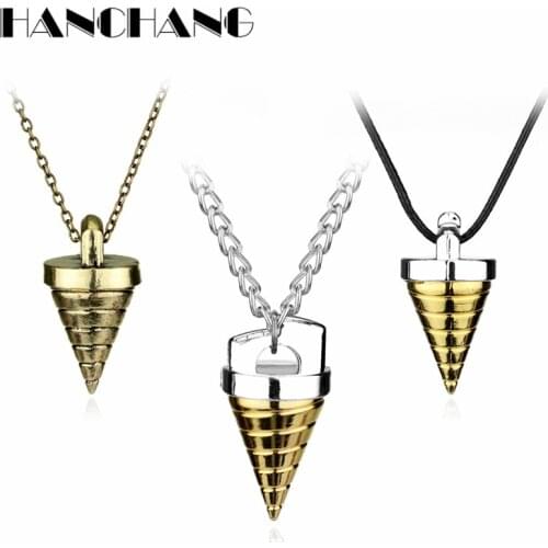 Hip Hop accessories Jewelry Japanese Anime Around Tengentoba Gulenlagan KINON Tengen Toppa Gurren Necklace Collar