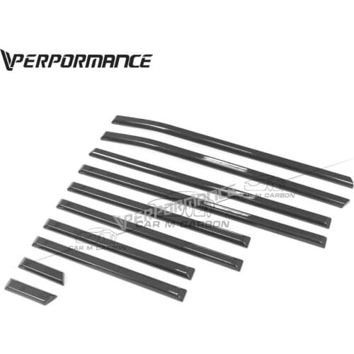 W463 side molding for G550 G500 G63 G65 side molding trims kit with logos