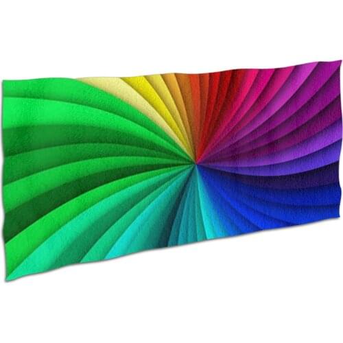 Printed quick drying magic bath towel 160 * 80cm colorful fashionable Yoga towel beach towel Large Sports Towel Gift