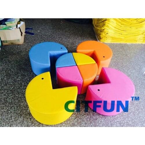 Children soft indoor playground,Multi-function soft chair for kindergarten and preschool equipment CIT-RT023C
