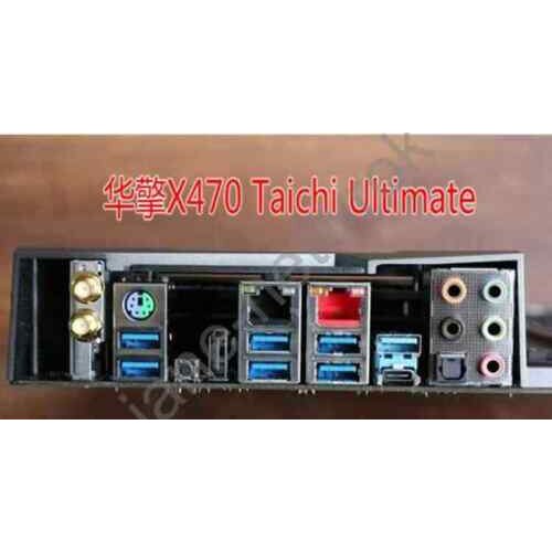 IO I/O Shield BackPlate Blende Bracket For ASRock X470 Taichi Ultimate