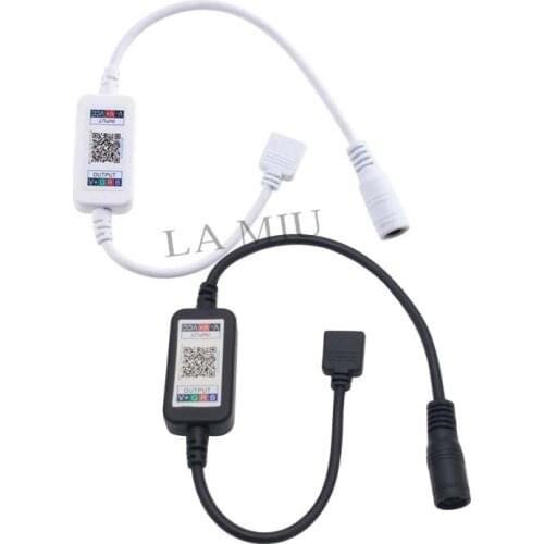 Mini RGB Bluetooth controller Mobile phone Wireless Control LED Colorful DC 5 V-24 V For 5050 3528 2835 RGB LED Light Strip