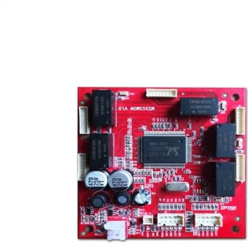 OEM/ODM 5 ports 10/100/1000M gigabit ethernet switchMini size 78*78mm Gigabit Unmanaged 5 rj45 ports industrial switch module