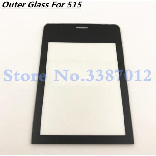 Original New Front Glass Screen For Nokia N515 515 classic Glass lens Panel Replacement