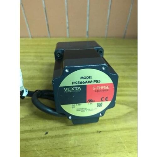 PK566AW-PS5 stepper motor , used in good condition . 80% appearance new , good working , free shipping