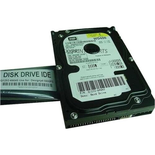 Plotter printer parts For HP DESIGNJET 5500 HDD Hard disk drive Q1252-69045 Q1252-60030 external hard drive