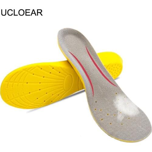 Unisex High Quality Sport Insoles Memory Foam Pads Running Shoes Inserts Breathable Insoles Foot Care Expert Arch Support