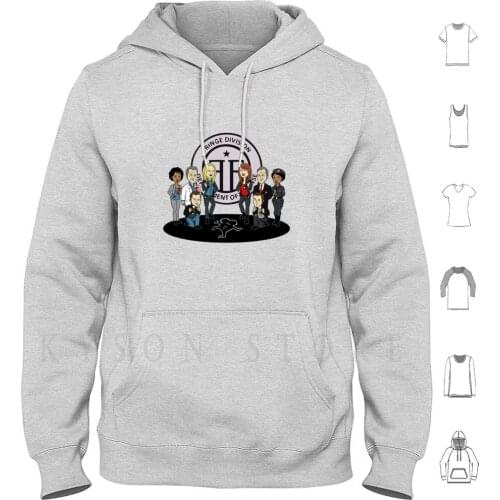 Fringe The Animated Series Hoodies Long Sleeve Fringe Olivia Dunham Olivia Peter Bishop Walter Bishop Bishop