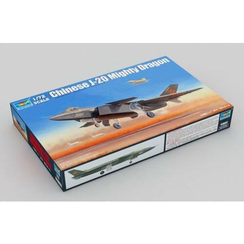 Trumpeter 01663 1/72 Chinese J-20 Mighty Dragon - Scale Model Kit