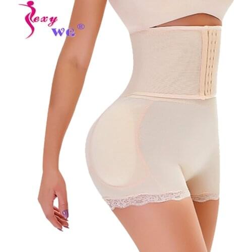 SEXYWG Butt Lifter Control Panties Waist Trainer Body Shaper Shorts Paded Panties Sexy Shapers Hip Enhancer Body Shapewear