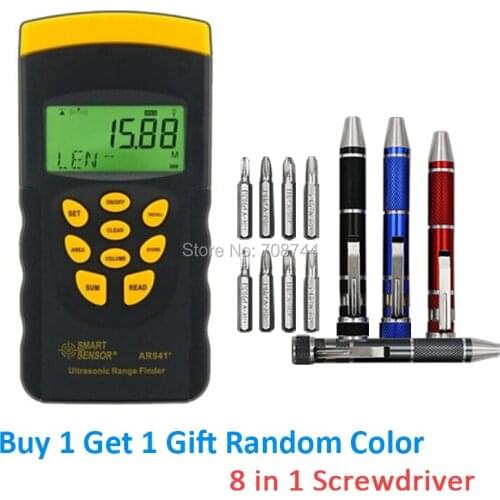 Smart Sensor AR841 Digital Ultrasonic Range Finder 0.3~20m