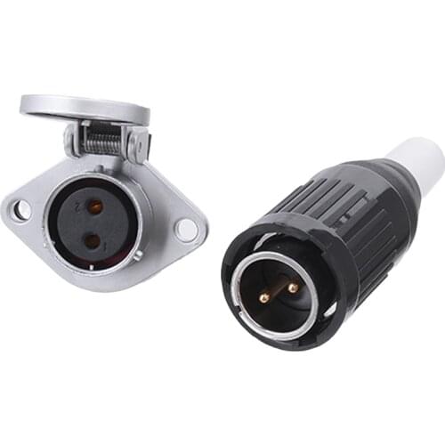 WEIPU WP20 TO+Z Electrical Power Aviation Connectors Waterproof IP67 Charging Adapter Solder 2 3 4 5 7 9 12 Pin Quick Screw Lock