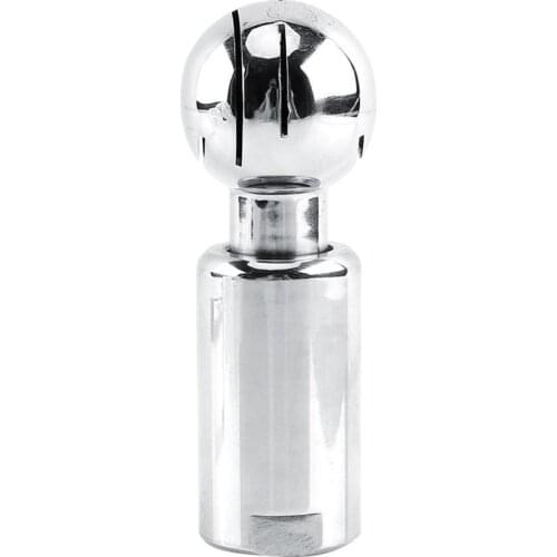 1 Spray Ball 1/2 Inch BSP Internal Thread Stainless Steel Sanitary Internal Thread Fixed/Rotating Spray Ball Water Tank Cleaning