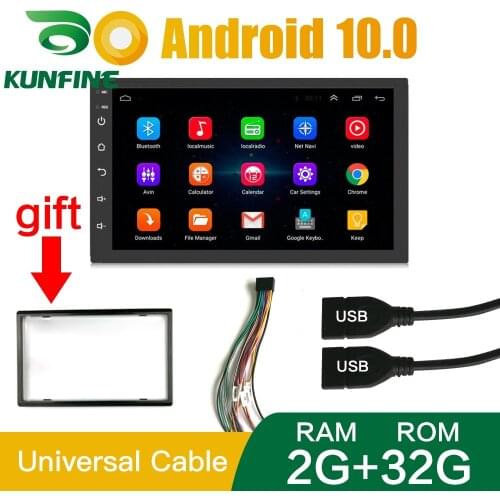 2 Din 2GB 32GB ROM 2.5D Screen Android 10.0 Car radio Multimedia Video Player Universal Stereo GPS MAP For Toyota Nissan Suzuki