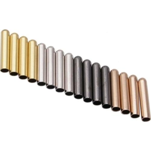 4.3*22mm 4pcs Women Men Shoe Lace Tips Replacement Head For Shoestrings Bullet Aglets Round Accessories DIY Shoelaces