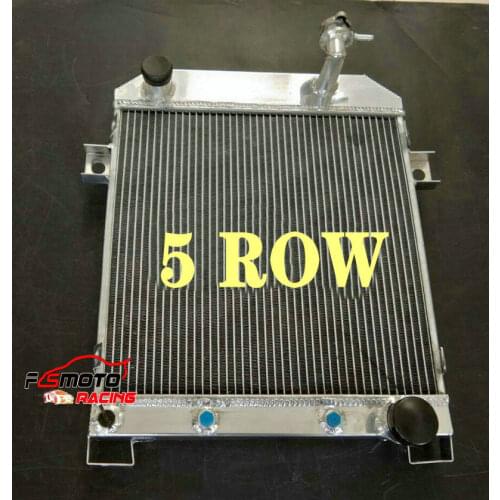 5 Row Aluminum Radiator 1962-1967 For JAGUAR MARK 2 MK2 MK II DAIMLER 2.5 V8; V8-250 1962 1963 1964 1965 1966 1967 AT 56MM