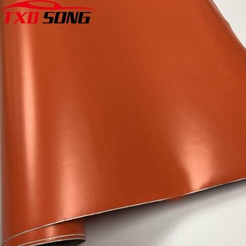 50x200/300cm Orange Matte Vinyl Matt Car Wrap Foil DIY Styling Adhesive Car Stickers Decals with Air Bubble Free
