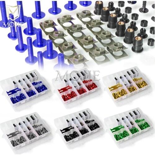 Motorcycle Accessories Full Fairing Bolt Kits Bodywork Screws Fit For Yamaha R15 V3 Xmax 125 YZF R125 TDM 850 Honda XADV 750