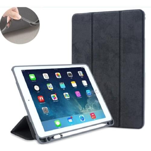 SUREHIN sleeve for iPad Pro 10.5 case Pencil Holder protect magnetic soft silicone smart cover for iPad air 10.5 case air 3