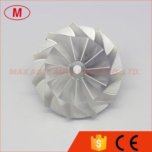 CT26 17291-17040 Upgrade 49.20/71.00mm 11+0 blades Turbo Billet/milling/aluminum 2024 compressor wheel for 17201-17040 Upgrade