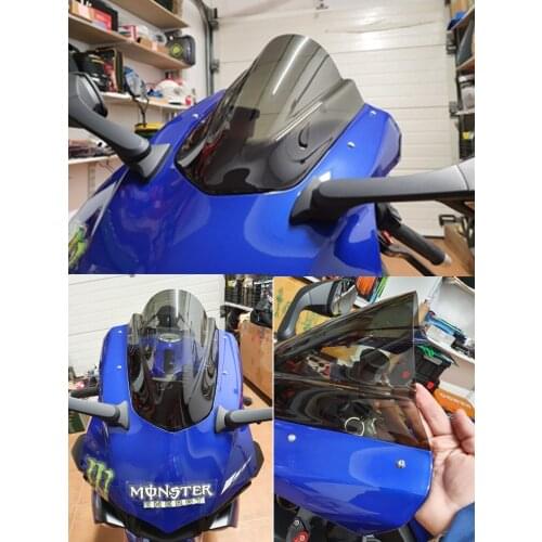 For Yamaha YZF1000 YZF-1000 R1 2015 2016 2017 YZF 1000 R 1 15 16 17 Motorcycle Windshield Spoiler Air Wind Deflector 2 color