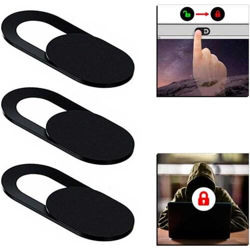 WebCam Cover Shutter Magnet Slider Case For iPhone Web Laptop PC For iPad Tablet Mobile Phone Antispy Camera Privacy Sticker