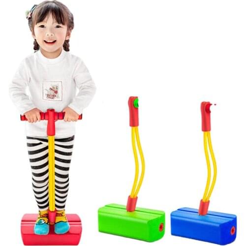 Frog Jumping Children Jumping Pole Toy Bouncing Device Bouncing Ball Doll Bouncing Pole Long Height Balance Training Equipment