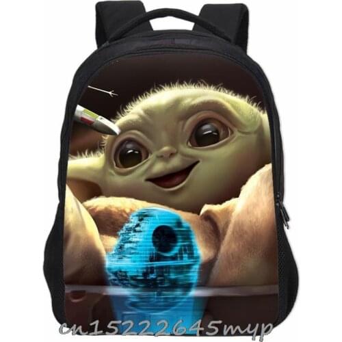 Disney Backpack Multi Function Capacity School Bags For Teenagers Mandalorian Baby Yoda Women Cartoon Mochilas