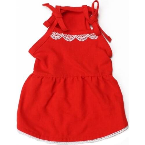 Sumemr Dog Dress Lace Skirt Puppy Cat Clothing Yorkshire Yorkies Pomeranian Shih Tzu Maltese Bichon Poodle Schnauzer Pug Clothes