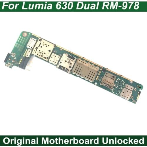 HAOYUAN.P.W Full Work Unlocked Motherboard Eletronic Panel Circuits Cable FPC For Nokia Lumia 630 RM-978,636 RM-1027,638 RM-1010