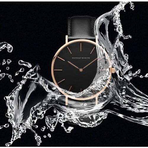 Casual Quartz Watch Men 2020 Brand Waterproof Black Leather Mens Watches Luxury Famous Man Watch Business Zegarek Meski
